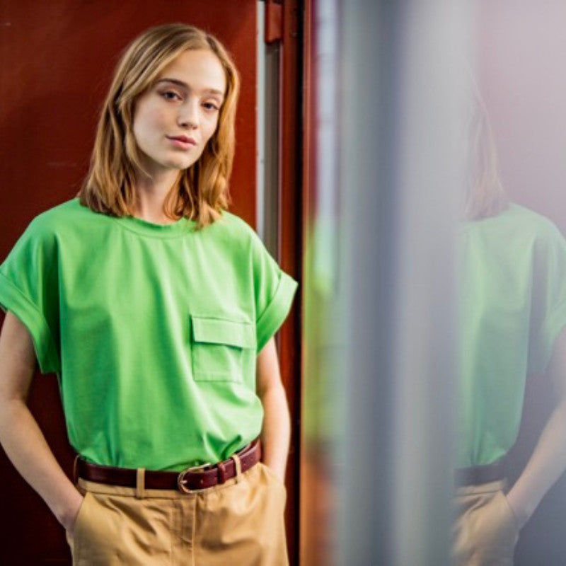 fibre-mood-gina-patron-t-shirt-femme-ample-revers image 2