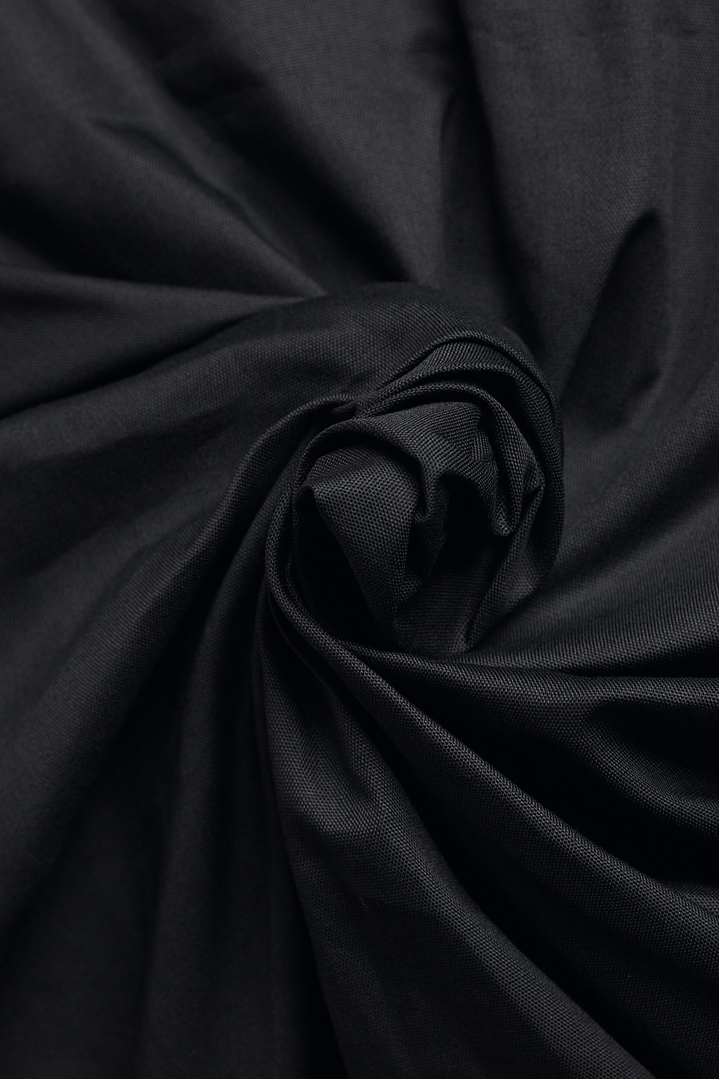 atelier-brunette-tissu-oxford-black-coton-uni-chemiserie image 4
