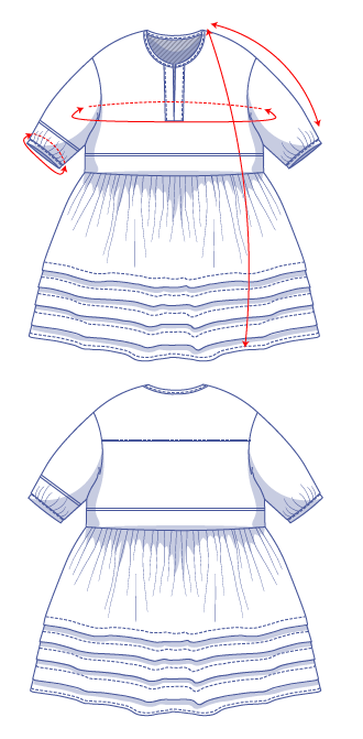 fibre-mood-hope-robe-patron-de-couture-robe-ample-fronc-e-xs-xxxl image 7