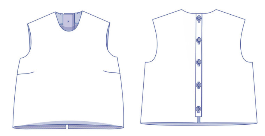 fibre-mood-josie-boxy-top-patron-de-couture-version-courte-et-ample-32-48-eu image 4