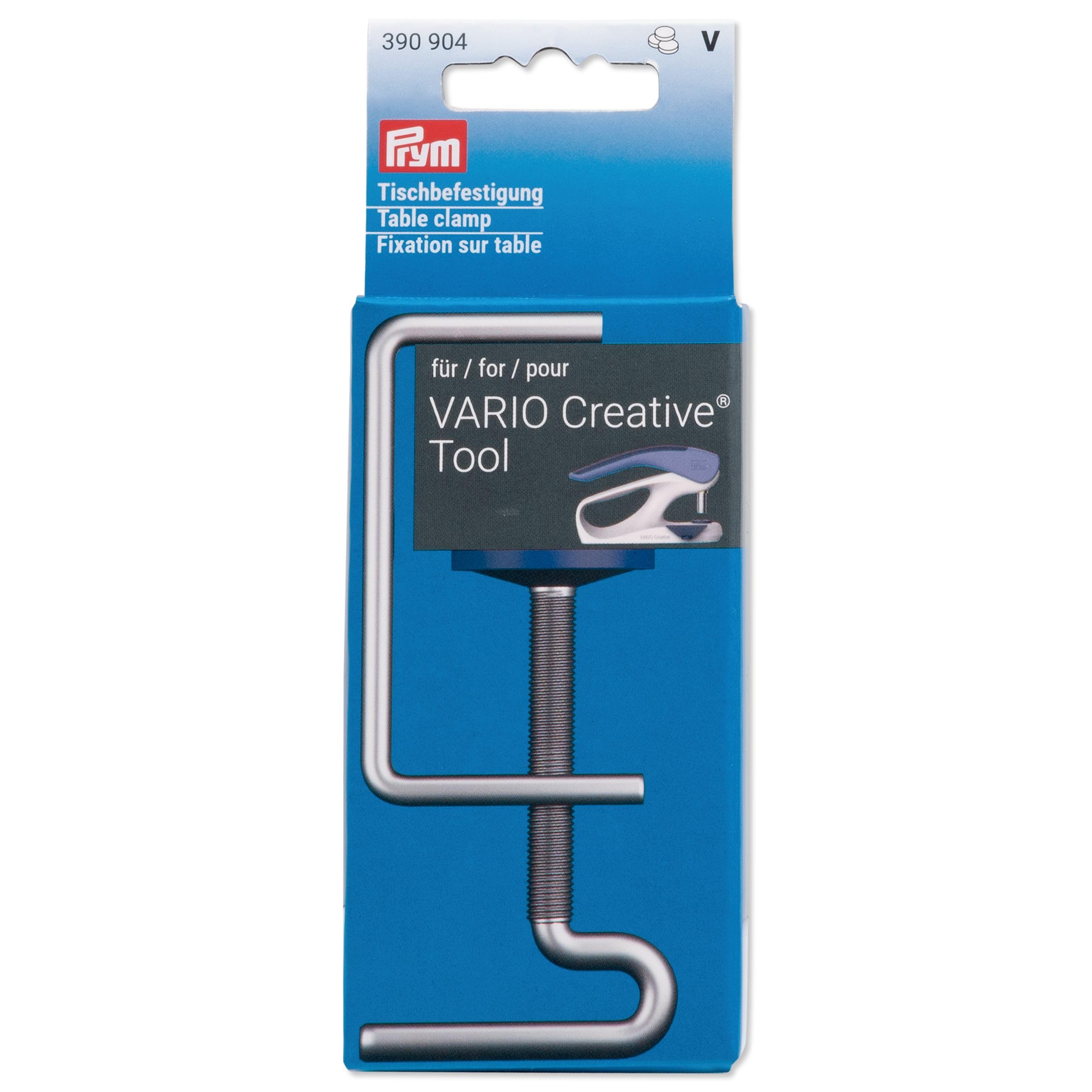 prym-vario-creative-tool-390904-fixation-de-table-argent-e-pour-vario-creative-t image 1