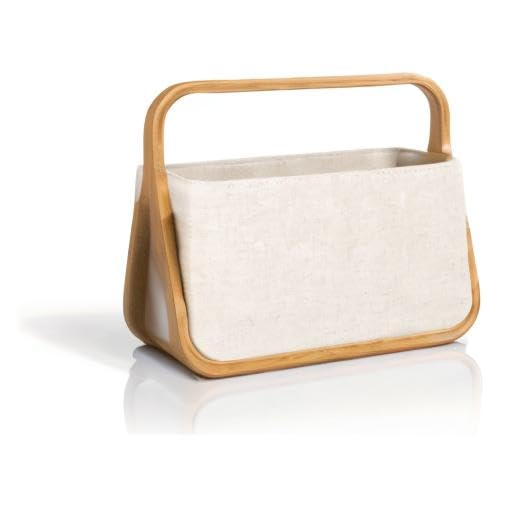 prym-612563-panier-de-rangement-canvas-bamboo-nature image 7