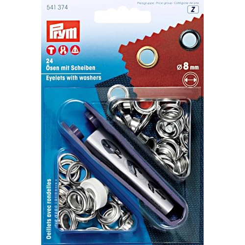 prym-illets-avec-rondelles-8-mm-argent-bo-te-24-pi-ces-avec-outils image 3