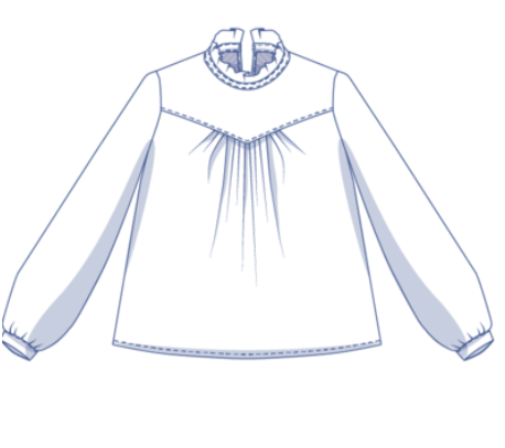 fibre-mood-victoria-chemisier-patron-de-couture-32-58-col-montant-volants image 6