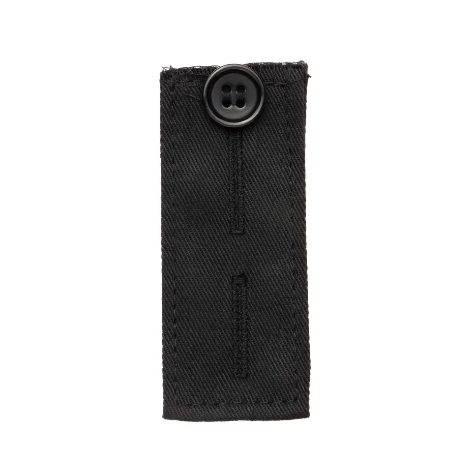 prym-extension-de-ceinture-bouton-noir-80-x-35-mm-coton image 1