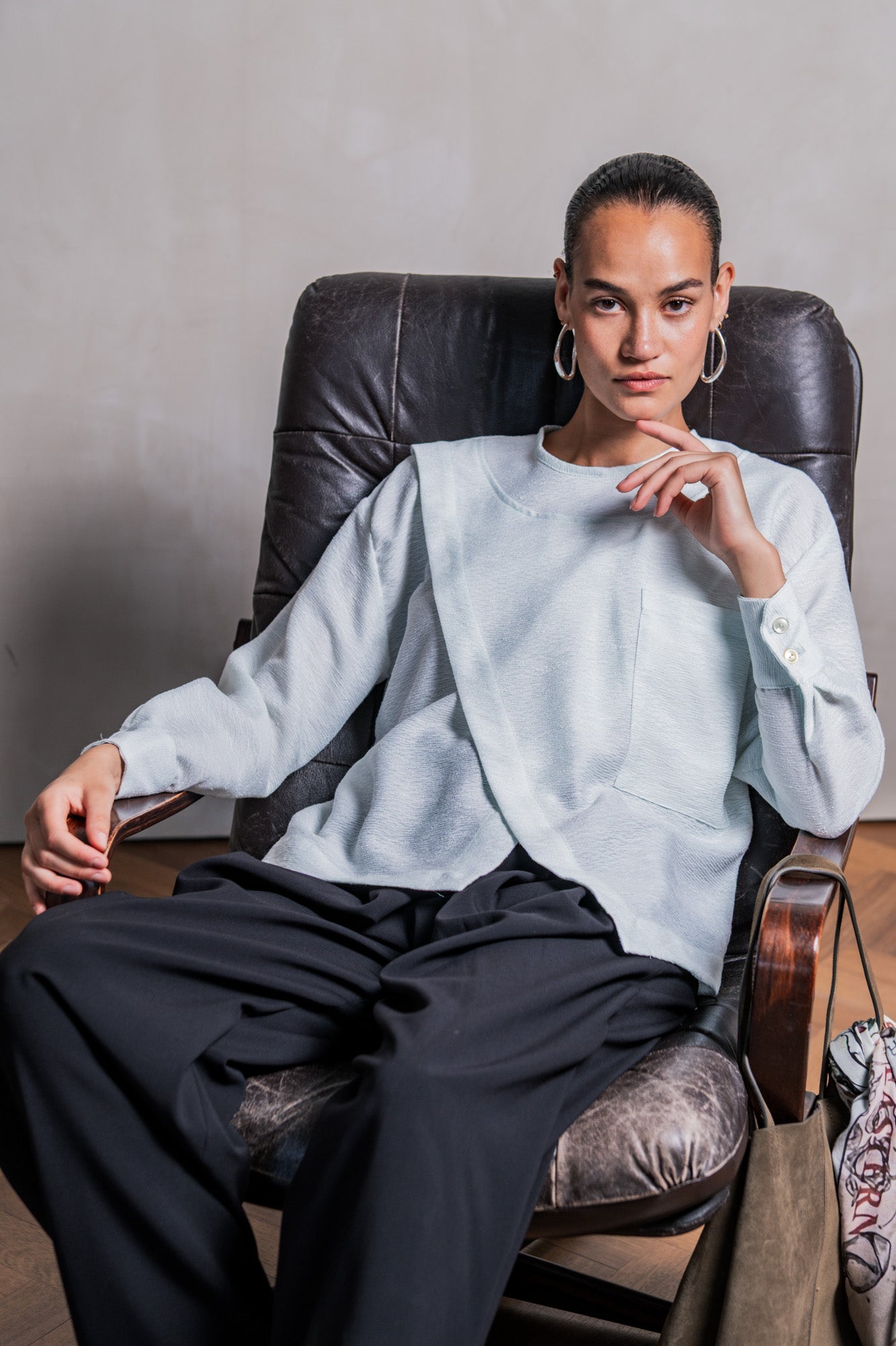 fibre-mood-veya-patron-de-couture-chemisier-blouse-oversize-xs-xxxl image 2