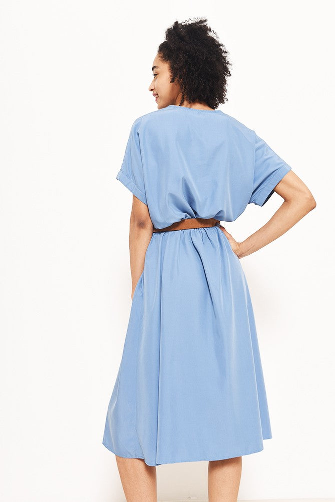 fibre-mood-taylor-robe-patron-de-couture-vas-e-col-v-taille-lastiqu-e image 7