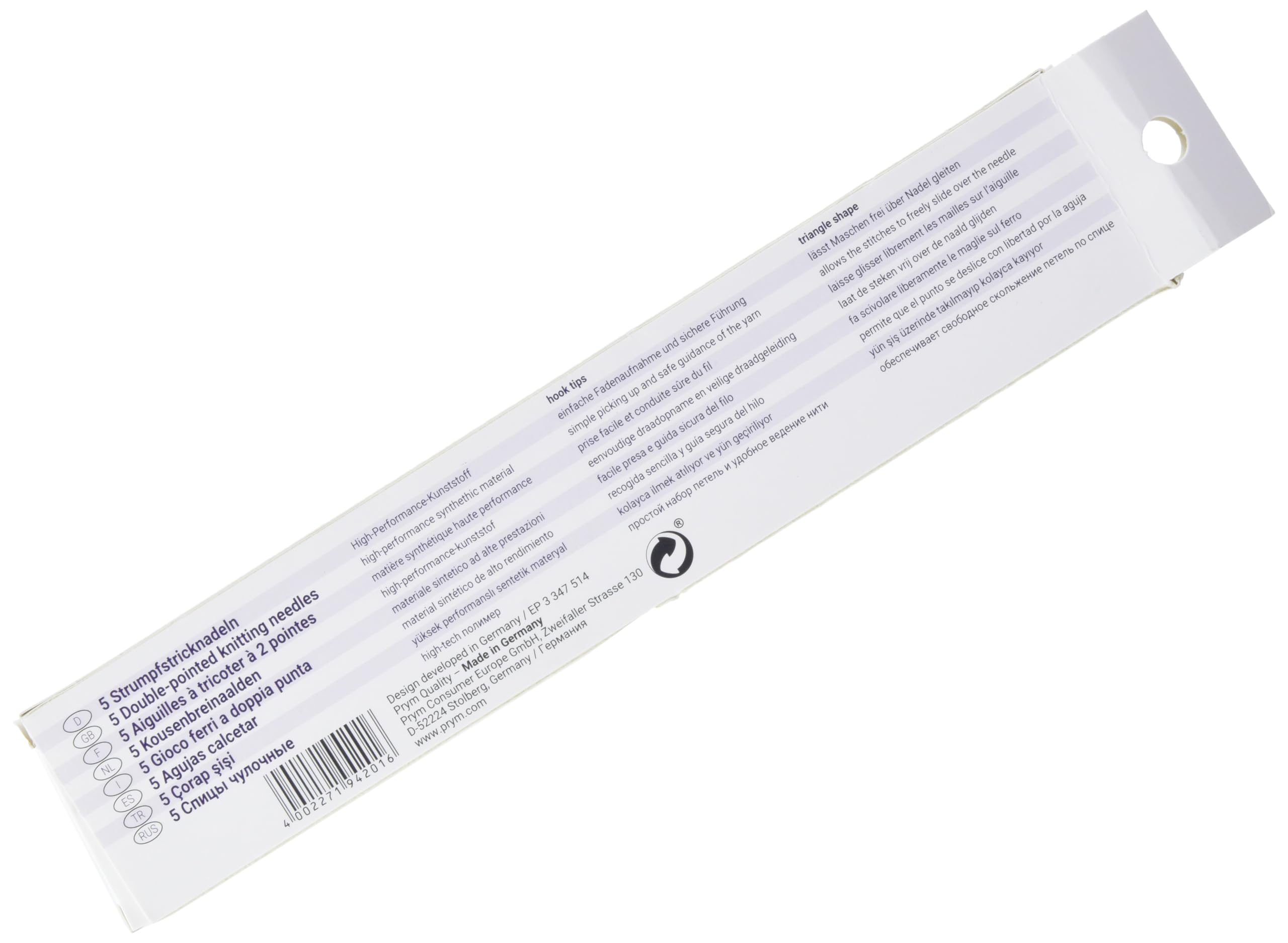 prym-ergonomics-aiguilles-double-pointe-20-cm-2-50-mm image 5