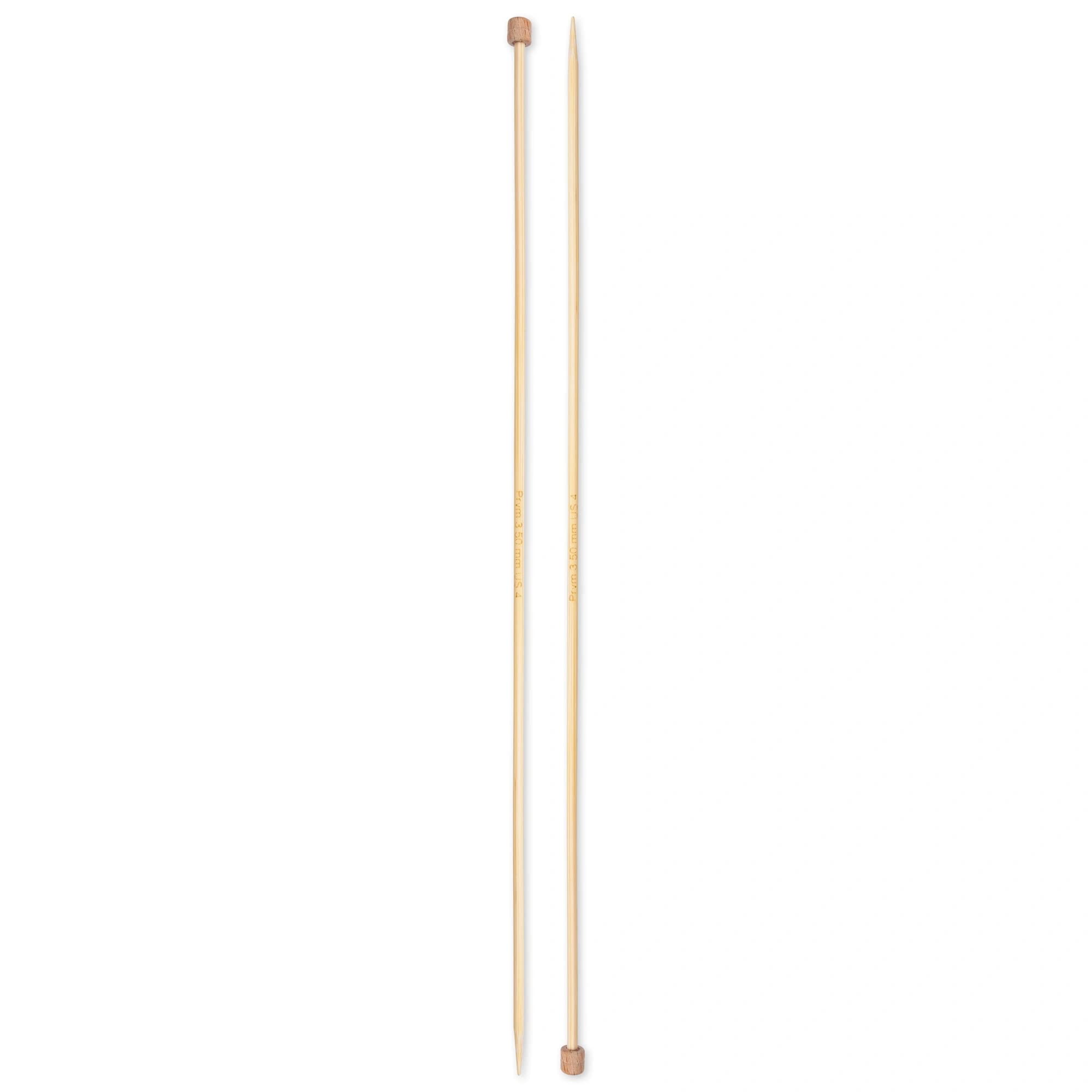 prym-aiguilles-tricoter-bambou-33-cm-3-50-mm-punta-singola image 2
