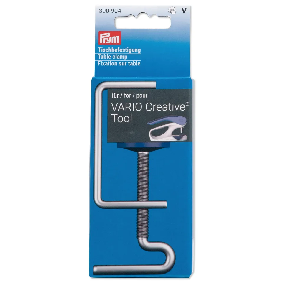 prym-vario-creative-tool-390904-fixation-de-table-argent-e-pour-vario-creative-t image 1