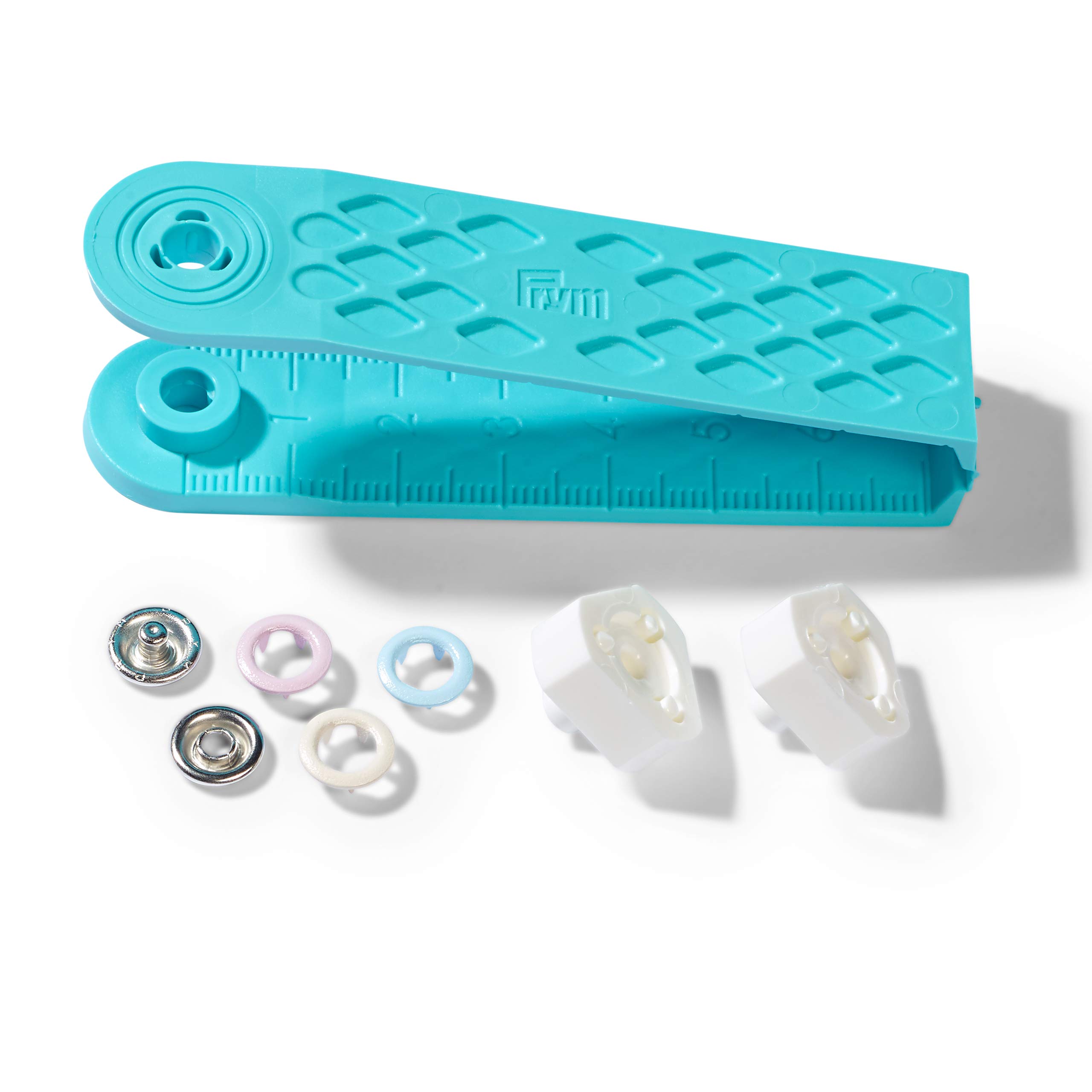 prym-love-boutons-pression-jersey-8-mm-rose-bleu-clair-perle image 2