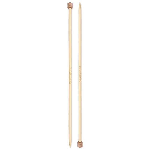 prym-1530-aiguille-tricoter-pointe-unique-bambou-33-cm-6-50-mm-naturel image 5